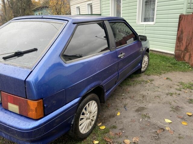 Синій ВАЗ 2113 Самара, об'ємом двигуна 1.5 л та пробігом 260 тис. км за 1300 $, фото 5 на Automoto.ua