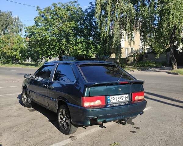 Зелений ВАЗ 2113 Самара, об'ємом двигуна 1.6 л та пробігом 220 тис. км за 1600 $, фото 7 на Automoto.ua