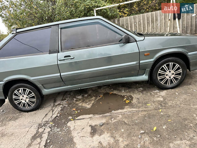 Зеленый ВАЗ 2113 Самара, объемом двигателя 1.6 л и пробегом 235 тыс. км за 2699 $, фото 2 на Automoto.ua