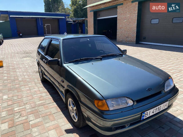 Зеленый ВАЗ 2113 Самара, объемом двигателя 1.6 л и пробегом 223 тыс. км за 2500 $, фото 3 на Automoto.ua