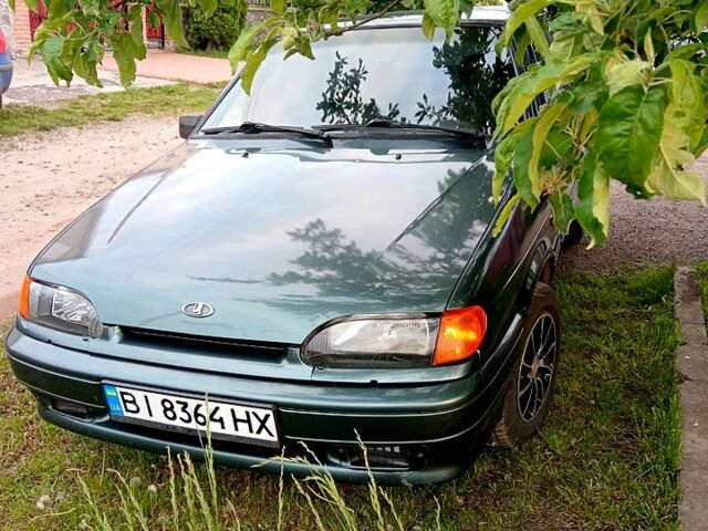 Зелений ВАЗ 2113 Самара, об'ємом двигуна 1.6 л та пробігом 250 тис. км за 1500 $, фото 4 на Automoto.ua