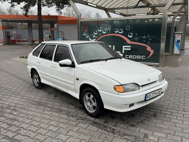 Белый ВАЗ 2114 Самара, объемом двигателя 1.6 л и пробегом 160 тыс. км за 2200 $, фото 1 на Automoto.ua