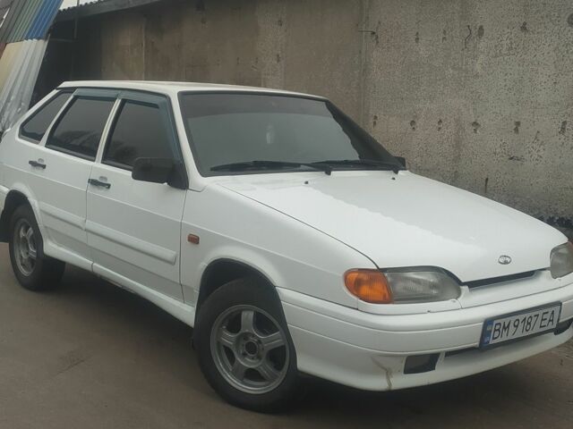 Белый ВАЗ 2114 Самара, объемом двигателя 1.6 л и пробегом 200 тыс. км за 2300 $, фото 2 на Automoto.ua