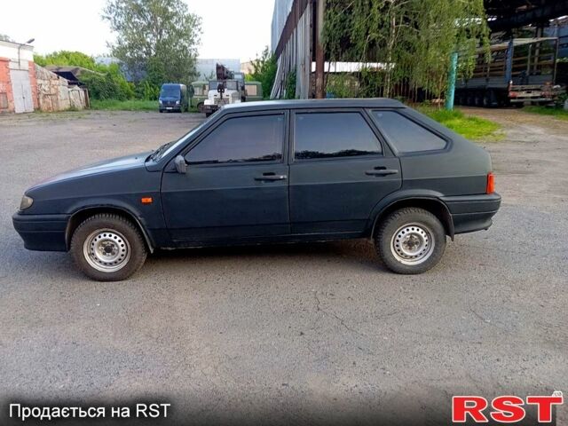 Черный ВАЗ 2114 Самара, объемом двигателя 1.5 л и пробегом 160 тыс. км за 1800 $, фото 1 на Automoto.ua