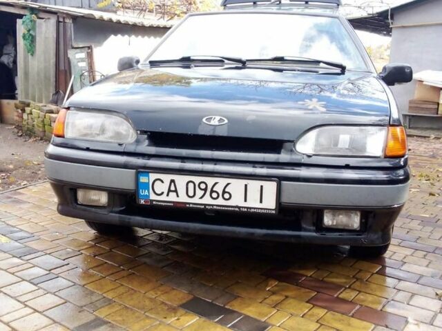 Черный ВАЗ 2114 Самара, объемом двигателя 1.5 л и пробегом 170 тыс. км за 1800 $, фото 1 на Automoto.ua