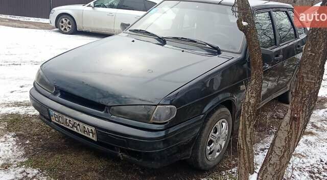 Черный ВАЗ 2114 Самара, объемом двигателя 1.5 л и пробегом 115 тыс. км за 1400 $, фото 5 на Automoto.ua
