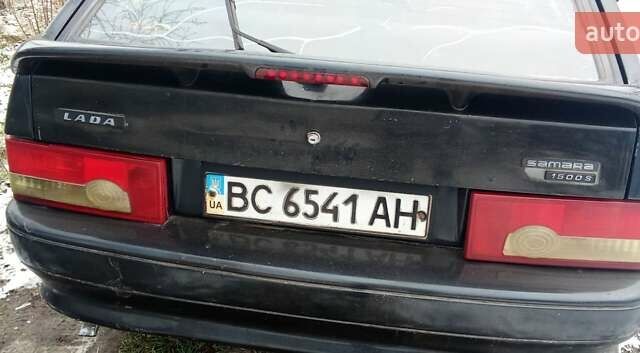 Черный ВАЗ 2114 Самара, объемом двигателя 1.5 л и пробегом 115 тыс. км за 1400 $, фото 3 на Automoto.ua