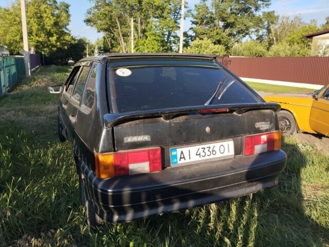 Черный ВАЗ 2114 Самара, объемом двигателя 1.5 л и пробегом 210 тыс. км за 530 $, фото 3 на Automoto.ua