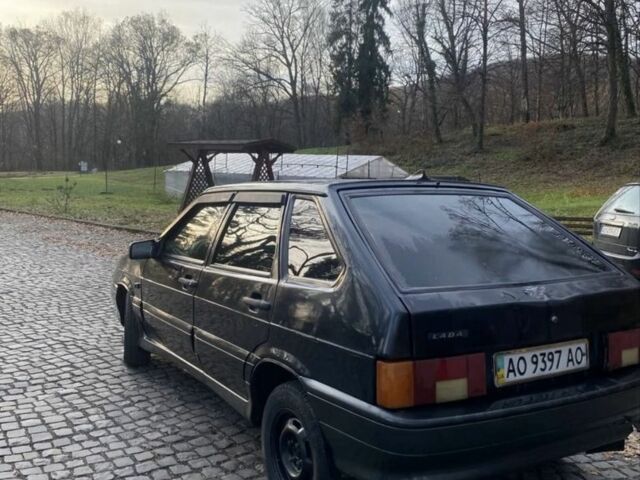Черный ВАЗ 2114 Самара, объемом двигателя 1.5 л и пробегом 260 тыс. км за 550 $, фото 2 на Automoto.ua