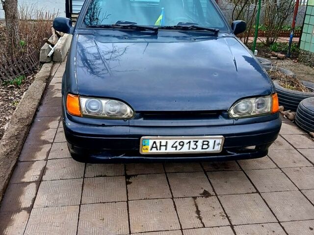 Черный ВАЗ 2114 Самара, объемом двигателя 16 л и пробегом 290 тыс. км за 840 $, фото 2 на Automoto.ua