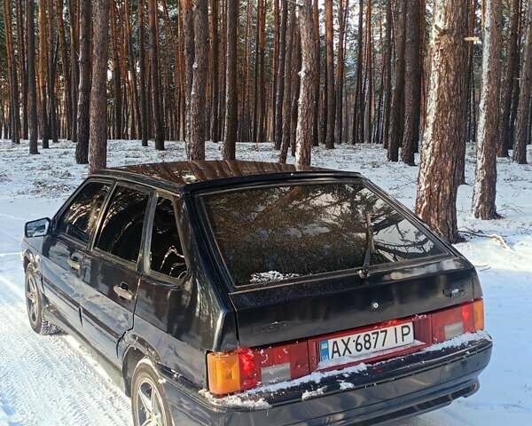 Черный ВАЗ 2114 Самара, объемом двигателя 1.5 л и пробегом 220 тыс. км за 2200 $, фото 5 на Automoto.ua
