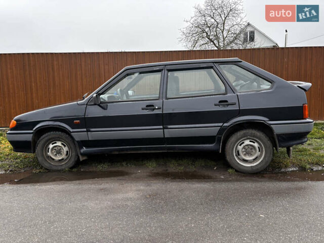 Черный ВАЗ 2114 Самара, объемом двигателя 1.5 л и пробегом 102 тыс. км за 2500 $, фото 4 на Automoto.ua