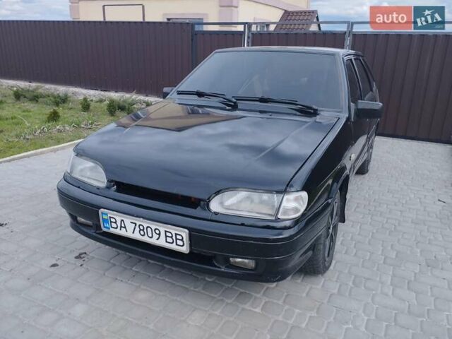 Черный ВАЗ 2114 Самара, объемом двигателя 1.5 л и пробегом 321 тыс. км за 2100 $, фото 2 на Automoto.ua