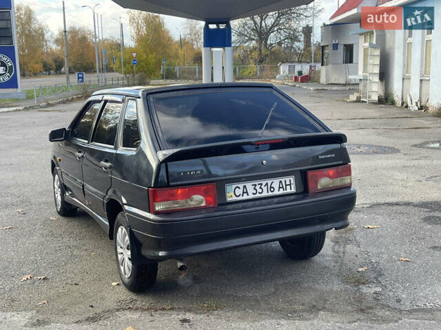 Черный ВАЗ 2114 Самара, объемом двигателя 1.5 л и пробегом 132 тыс. км за 2250 $, фото 2 на Automoto.ua