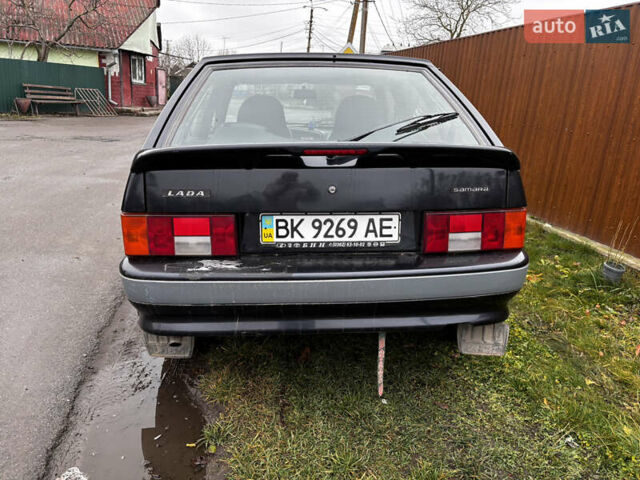 Черный ВАЗ 2114 Самара, объемом двигателя 1.5 л и пробегом 102 тыс. км за 2500 $, фото 1 на Automoto.ua