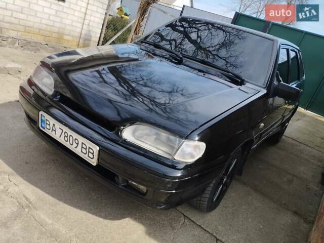 Черный ВАЗ 2114 Самара, объемом двигателя 1.5 л и пробегом 321 тыс. км за 2100 $, фото 3 на Automoto.ua