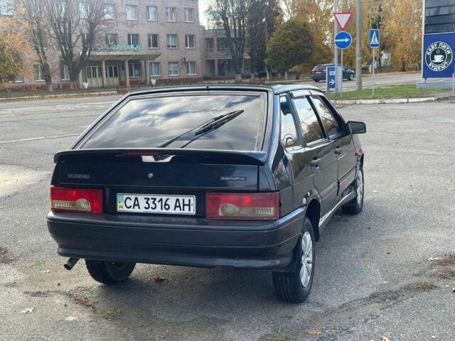 Черный ВАЗ 2114 Самара, объемом двигателя 1.5 л и пробегом 132 тыс. км за 2250 $, фото 2 на Automoto.ua
