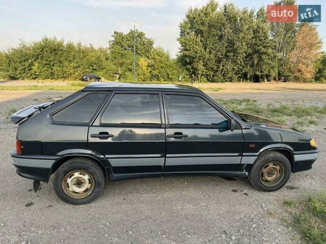 Черный ВАЗ 2114 Самара, объемом двигателя 1.6 л и пробегом 98 тыс. км за 999 $, фото 7 на Automoto.ua