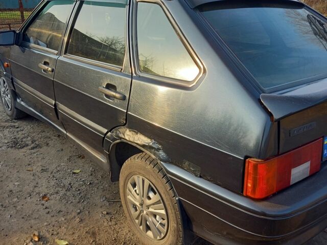 Черный ВАЗ 2114 Самара, объемом двигателя 1.6 л и пробегом 270 тыс. км за 1500 $, фото 3 на Automoto.ua