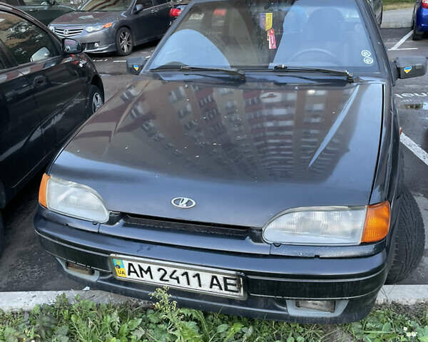 Чорний ВАЗ 2114 Самара, об'ємом двигуна 1.5 л та пробігом 250 тис. км за 1100 $, фото 2 на Automoto.ua