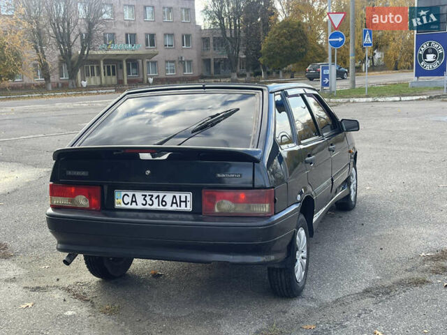 Черный ВАЗ 2114 Самара, объемом двигателя 1.5 л и пробегом 132 тыс. км за 2250 $, фото 3 на Automoto.ua