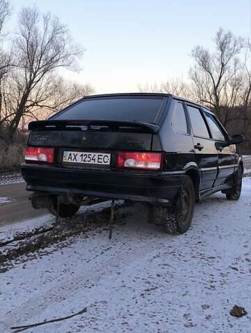 Черный ВАЗ 2114 Самара, объемом двигателя 1.5 л и пробегом 280 тыс. км за 1600 $, фото 4 на Automoto.ua