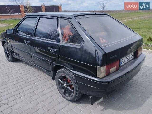 Черный ВАЗ 2114 Самара, объемом двигателя 1.5 л и пробегом 321 тыс. км за 2100 $, фото 6 на Automoto.ua
