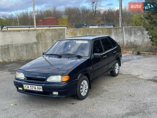 Черный ВАЗ 2114 Самара, объемом двигателя 1.5 л и пробегом 132 тыс. км за 2250 $, фото 1 на Automoto.ua