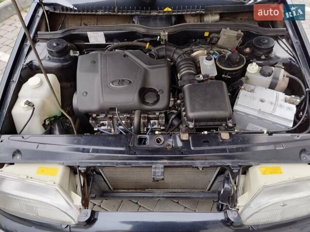 Черный ВАЗ 2114 Самара, объемом двигателя 1.6 л и пробегом 175 тыс. км за 1650 $, фото 1 на Automoto.ua