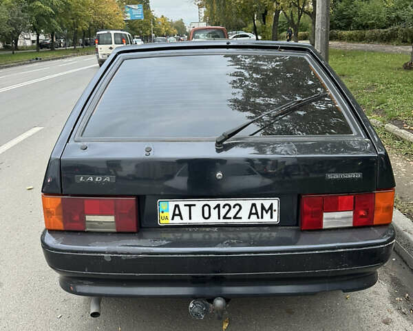 Черный ВАЗ 2114 Самара, объемом двигателя 1.6 л и пробегом 152 тыс. км за 1350 $, фото 3 на Automoto.ua