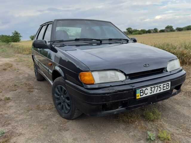 Черный ВАЗ 2114 Самара, объемом двигателя 1.6 л и пробегом 240 тыс. км за 1550 $, фото 16 на Automoto.ua