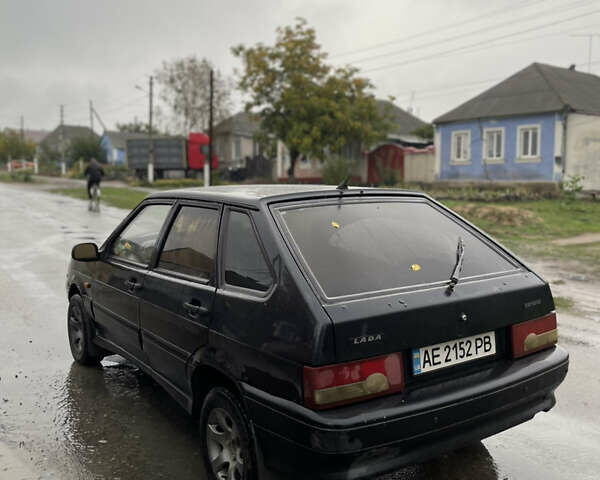 Черный ВАЗ 2114 Самара, объемом двигателя 1.59 л и пробегом 210 тыс. км за 1500 $, фото 1 на Automoto.ua