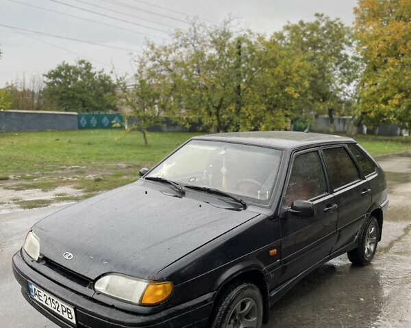 Черный ВАЗ 2114 Самара, объемом двигателя 1.59 л и пробегом 210 тыс. км за 1500 $, фото 4 на Automoto.ua
