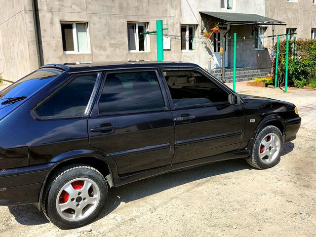Черный ВАЗ 2114 Самара, объемом двигателя 1.6 л и пробегом 155 тыс. км за 1750 $, фото 1 на Automoto.ua