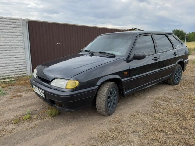 Черный ВАЗ 2114 Самара, объемом двигателя 1.6 л и пробегом 240 тыс. км за 1550 $, фото 7 на Automoto.ua