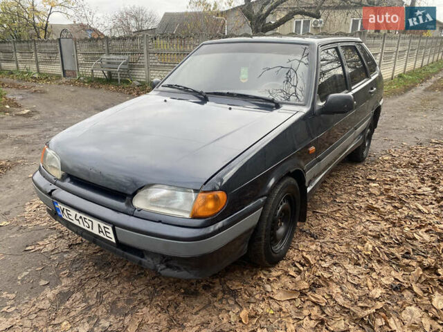Черный ВАЗ 2114 Самара, объемом двигателя 1.6 л и пробегом 100 тыс. км за 1350 $, фото 2 на Automoto.ua