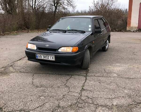 Черный ВАЗ 2114 Самара, объемом двигателя 1.6 л и пробегом 307 тыс. км за 2000 $, фото 1 на Automoto.ua