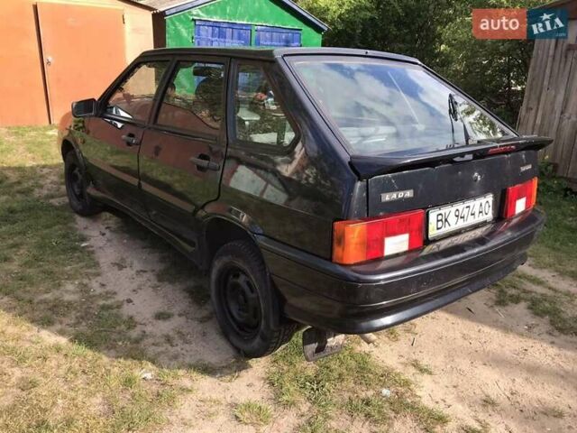 Чорний ВАЗ 2114 Самара, об'ємом двигуна 1.6 л та пробігом 125 тис. км за 1200 $, фото 2 на Automoto.ua