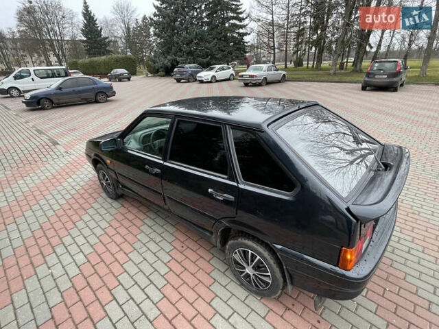 Черный ВАЗ 2114 Самара, объемом двигателя 1.6 л и пробегом 150 тыс. км за 2500 $, фото 5 на Automoto.ua