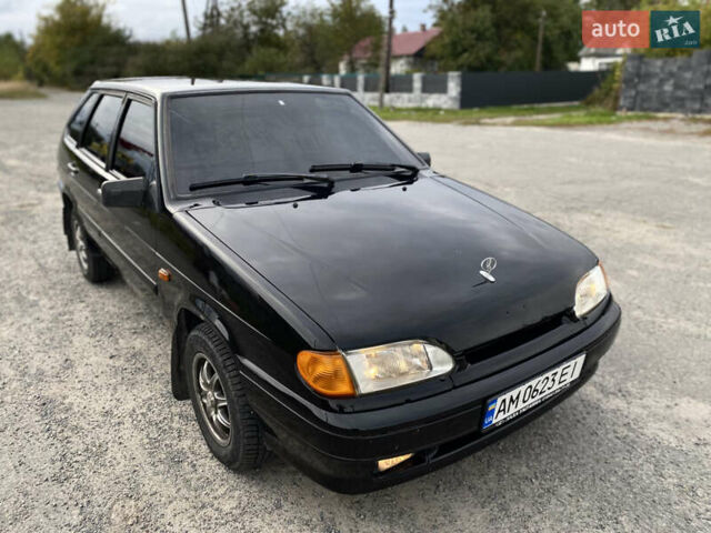 Чорний ВАЗ 2114 Самара, об'ємом двигуна 1.6 л та пробігом 190 тис. км за 1850 $, фото 5 на Automoto.ua