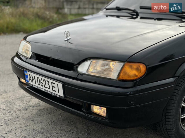 Чорний ВАЗ 2114 Самара, об'ємом двигуна 1.6 л та пробігом 190 тис. км за 1850 $, фото 11 на Automoto.ua