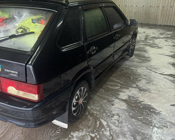 Черный ВАЗ 2114 Самара, объемом двигателя 1.6 л и пробегом 220 тыс. км за 1900 $, фото 3 на Automoto.ua