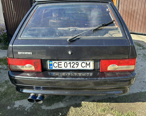 Черный ВАЗ 2114 Самара, объемом двигателя 1.6 л и пробегом 150 тыс. км за 1450 $, фото 1 на Automoto.ua