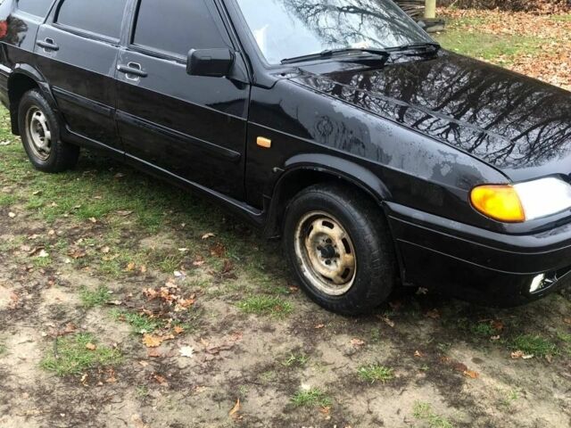 Черный ВАЗ 2114 Самара, объемом двигателя 1.6 л и пробегом 220 тыс. км за 1750 $, фото 2 на Automoto.ua