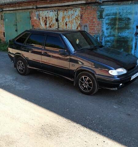 Черный ВАЗ 2114 Самара, объемом двигателя 1.6 л и пробегом 139 тыс. км за 2500 $, фото 2 на Automoto.ua