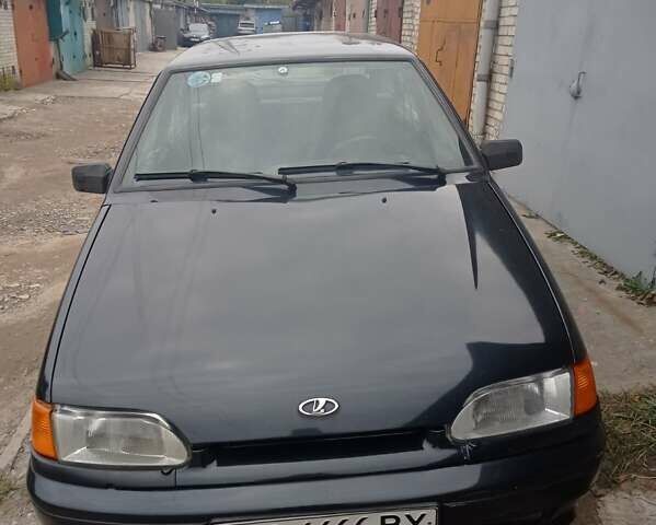 Черный ВАЗ 2114 Самара, объемом двигателя 1.6 л и пробегом 185 тыс. км за 2200 $, фото 1 на Automoto.ua