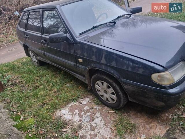 Черный ВАЗ 2114 Самара, объемом двигателя 1.6 л и пробегом 154 тыс. км за 1850 $, фото 1 на Automoto.ua