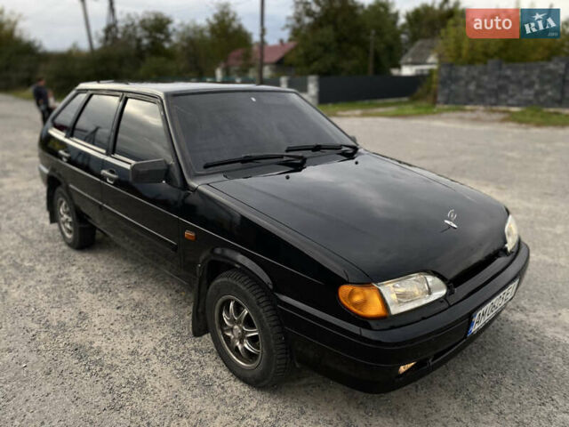 Чорний ВАЗ 2114 Самара, об'ємом двигуна 1.6 л та пробігом 190 тис. км за 1850 $, фото 6 на Automoto.ua