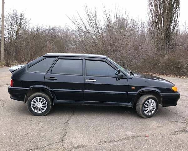 Черный ВАЗ 2114 Самара, объемом двигателя 1.6 л и пробегом 307 тыс. км за 2000 $, фото 3 на Automoto.ua