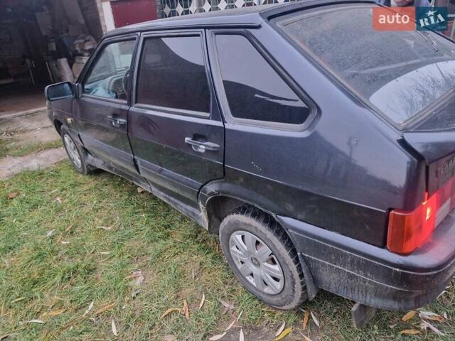 Черный ВАЗ 2114 Самара, объемом двигателя 1.6 л и пробегом 154 тыс. км за 1850 $, фото 2 на Automoto.ua